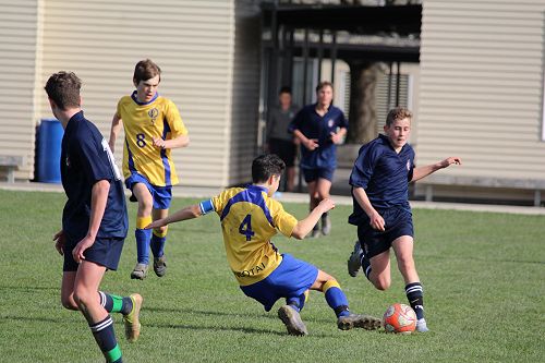 Junior XI Football v Rongotai College