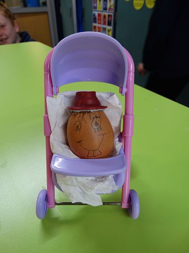 Ollie's egg called Jeff