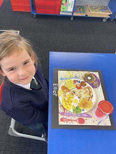 Elliot's delicious dish.