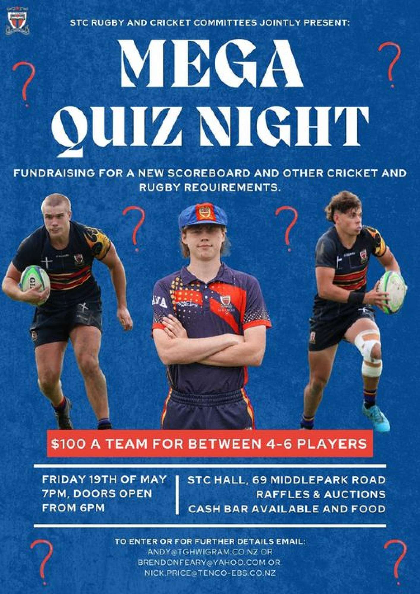 Quiz Night Get Your Tables Booked!