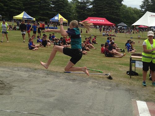 Melissa Coker flying!