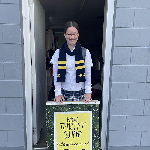 Thrift shop open for business