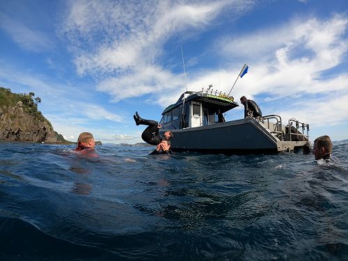 PADI open water diving course