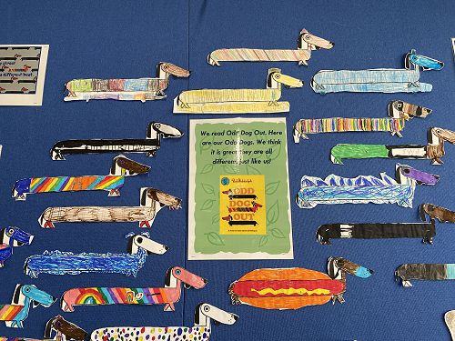 Our Odd Dogs from the book Odd Dog Out.