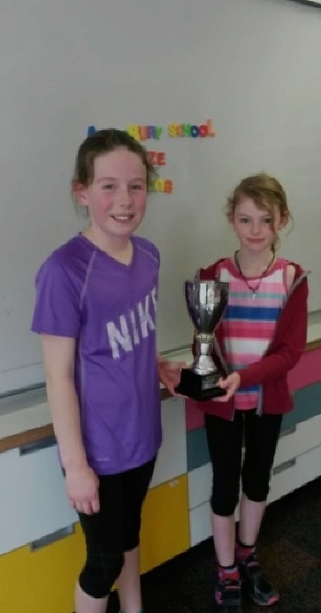 Hannah Dunbar and Maddie Thomas - 2015 MVP's