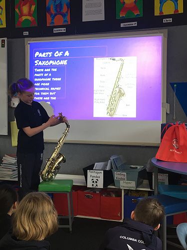 Jasmine Potter - Saxaphone