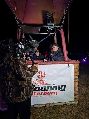 The Project Filming at the Glow 2021