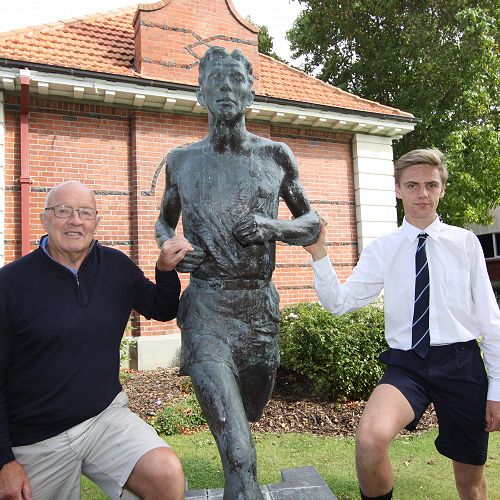 Dick Tayler and Ryan Bagrie