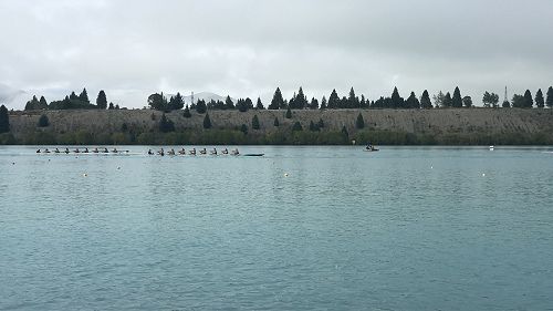 Novice Eight - placing 6th in the final