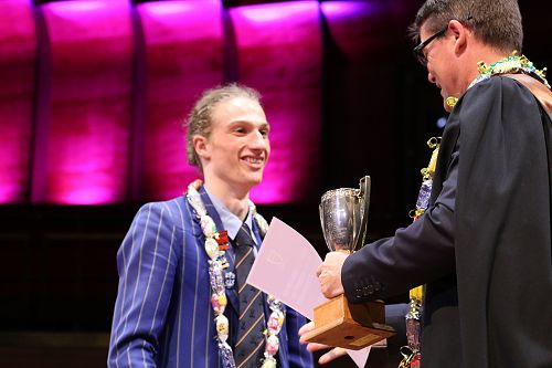 FATHER. J. J. O'SULLIVAN CUP AND THE UNIVERSITY OF CANTERBURY SCHOLARSHIP FOR DUX SCHOLARSHIP 