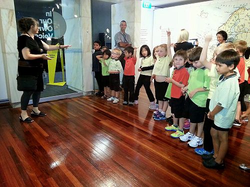 Koru Hub's trip to the National Library