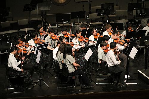 Junior Strings at the Aurora Festival