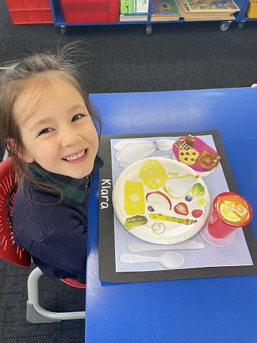 Klara's delicious dish.