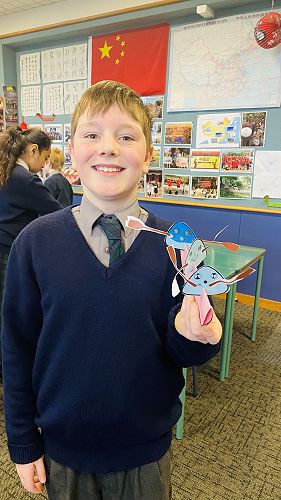 Year 5 Dragon boat craft