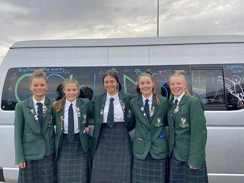 Ready for the parade