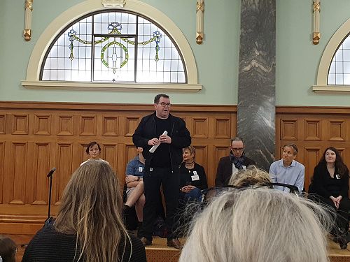 SGCNZ University of Otago Sheilah Winn Shakespeare Festival - Wellington Nationals - Reception at Parliament with Hon. Grant Robertson