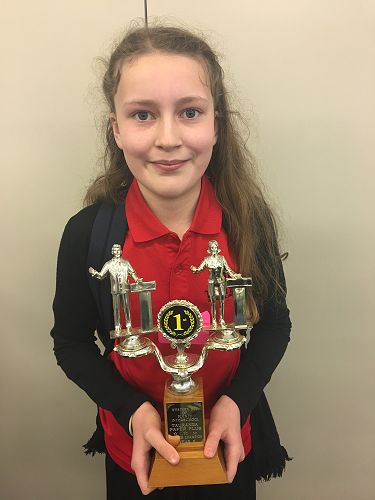 Congratulations to Rylee for an awesome win at the Western Bay of Plenty Speech Finals.
