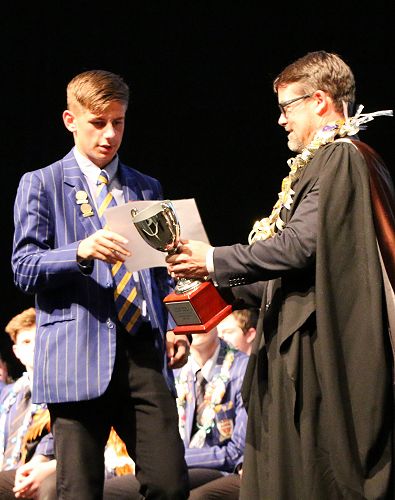 RYAN ADAMSON TROPHY - For exemplifying the Spirit and Values of St Thomas of Canterbury College in Year 12  - Tom Stewart