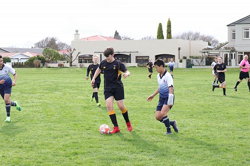 Junior A Football v Wellington College 