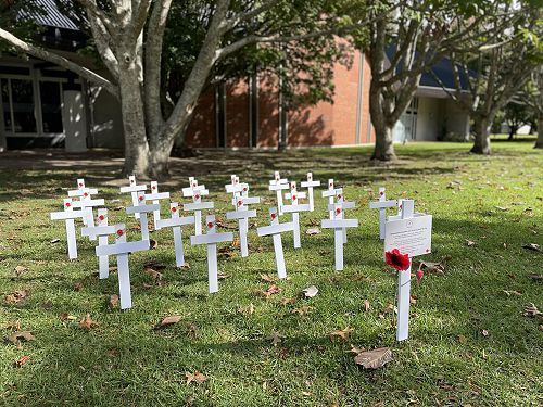 Chapel of Christ the King on ANZAC Day