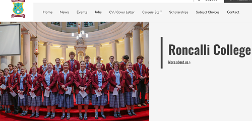 New careers website for Roncalli College https://roncalli.careerwise.school/