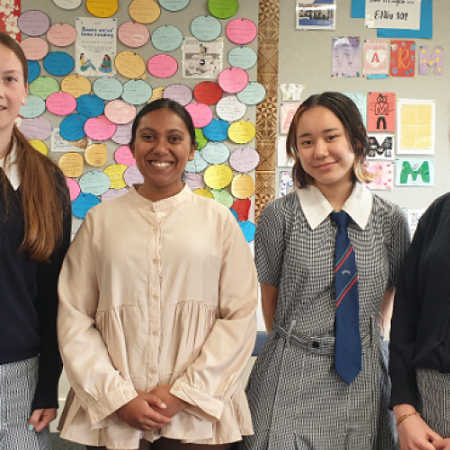 Ella Griffin, Hawwa Niyaz, Mana Hiramoto, Emily McVicar