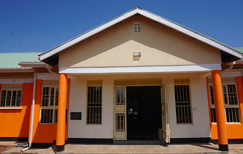 Front of the new medical centre