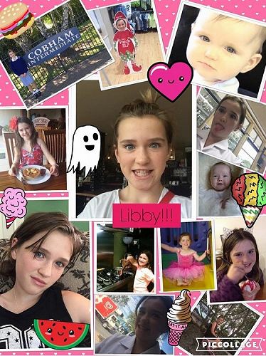 Making a Collage by Libby