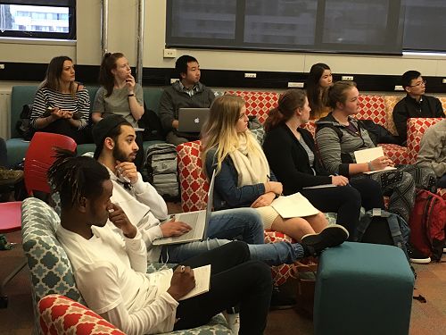 Workshop 2 listening to Conrad Anderson's Finance 