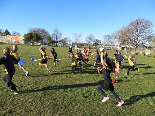 Fun flying kites for Matariki