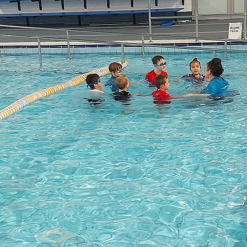 Swimming at Graham Condon