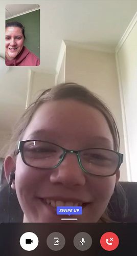 Emily-Maree facetime learning 