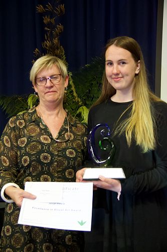 Excellence in Visual Art - Jorja Steele