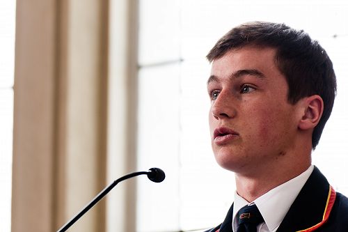 Head Prefect, Lochie Chittock