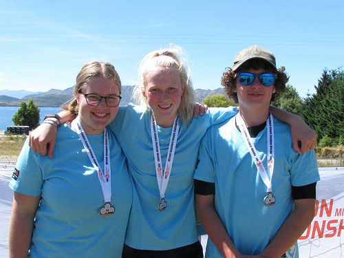 Kari Croucher, Kate James, Sam Lunam