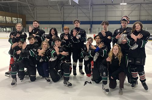 BHS Ice Hockey Team 2022