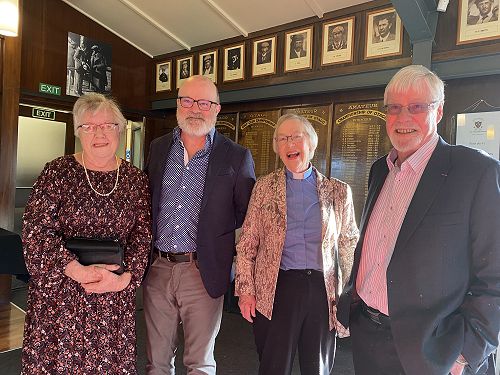 Denise Duncan, Sean Kelly, Rev'd Barbara Dineen, Roy Dineen