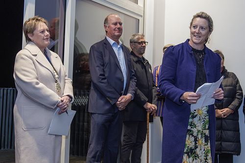 Punawai Stadium blessing.