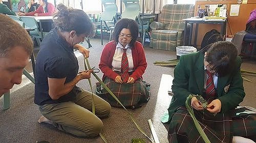 Matariki is the celebration of the Maori New Year. During this time our students were taught the Maori art of flax weaving.