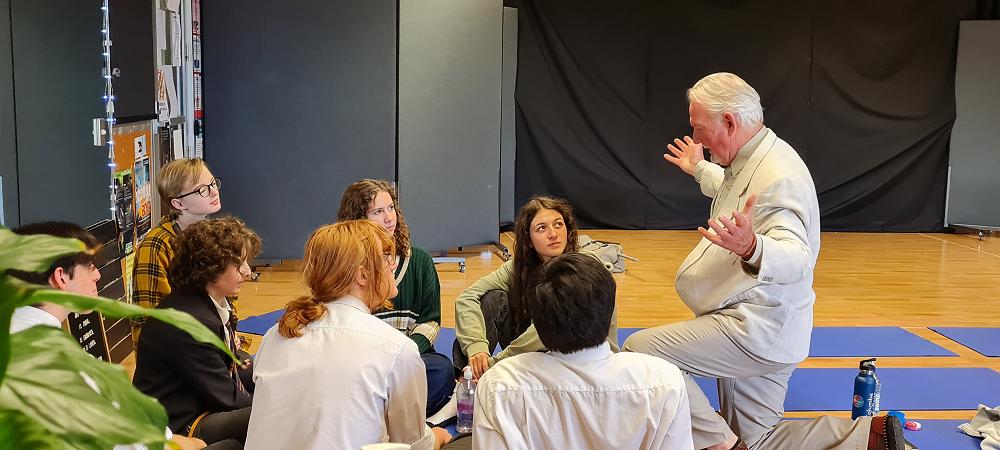 Theatre advice with  professional veteran actor, Steven Ray