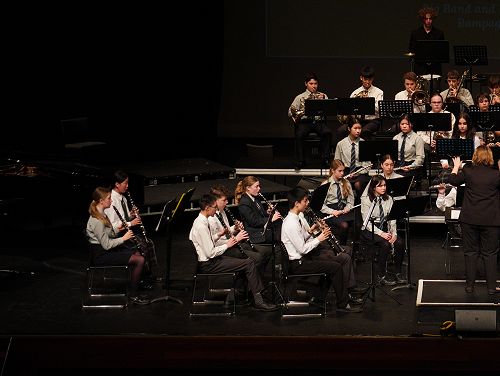 Junior Concert Band at the Aurora Festival