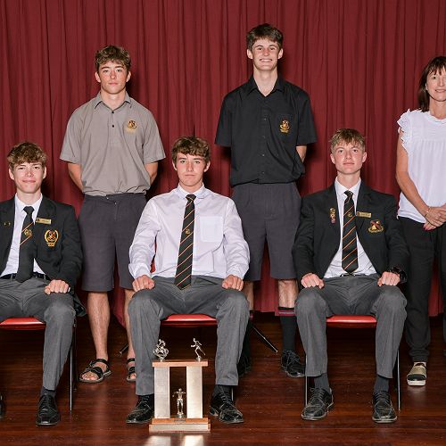 The HBHS NZSS Triathlon Team