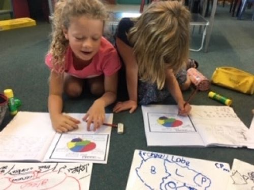 Isla attempts to convince Cynthia she has the right labels in the right places. 