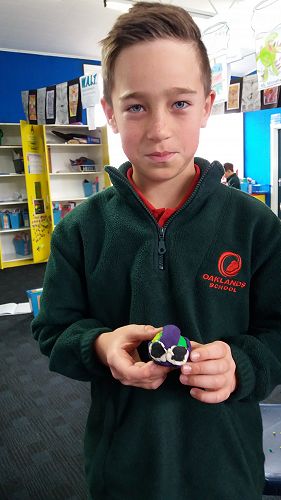 Anaru and his pasta monster creation