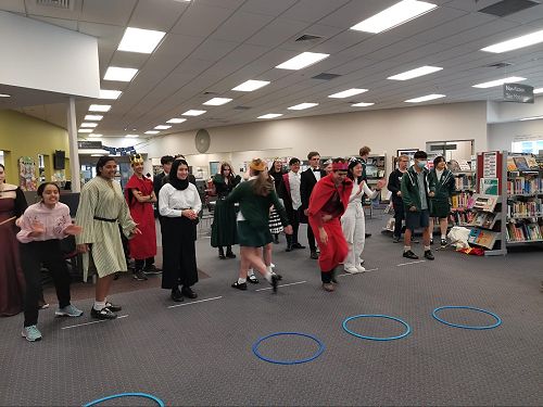 Student Librarian End of year Party 