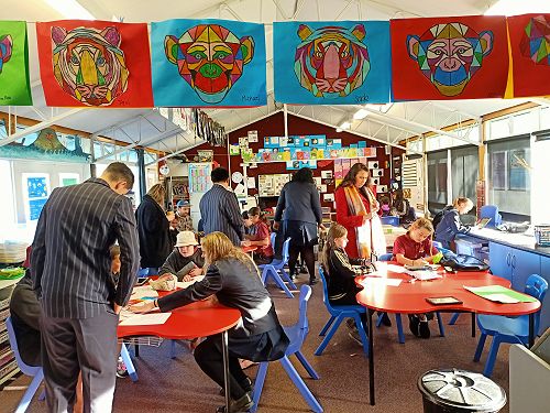 Greerton Village - In the classroom