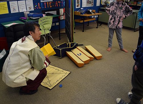 Principal of  The Korean School, Palmerston North, Heung Bae Jeon (Mr John), Nov 17