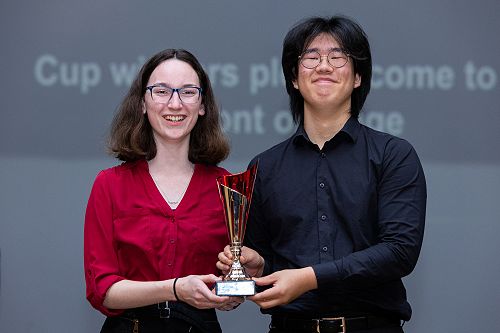 Emma Gibson and Sung Woo Han