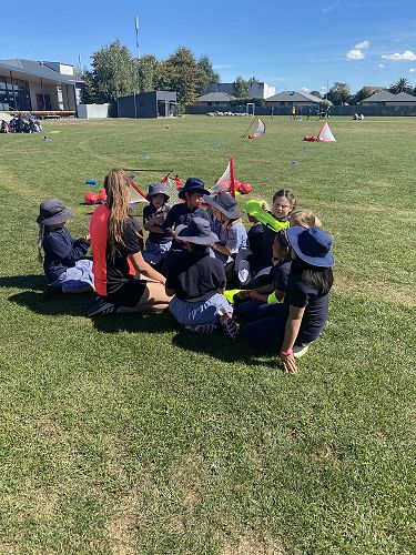 Girls Football session