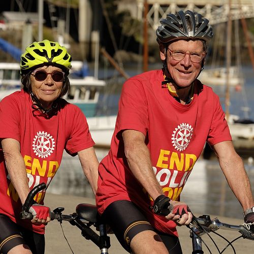 Rotarians Joyce and Phil Ogden 